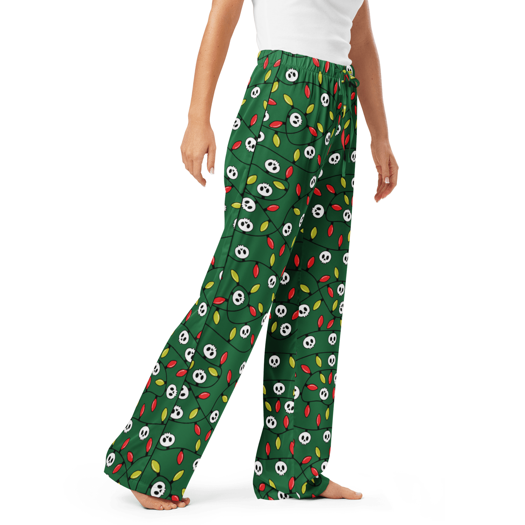 Boney & Bright Silky Pajama Pants - Goth Cloth Co.3573278_20976