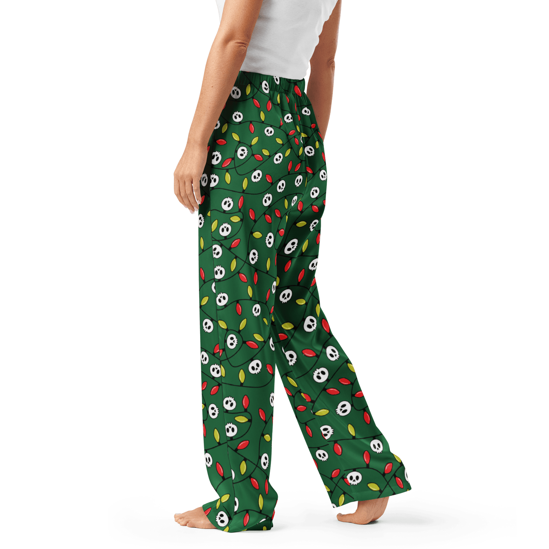 Boney & Bright Silky Pajama Pants - Goth Cloth Co.3573278_20976