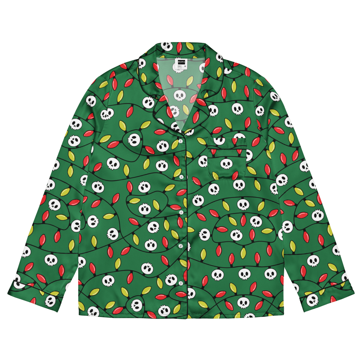 Boney & Bright Silky Pajama Top - Goth Cloth Co.6644421_20952