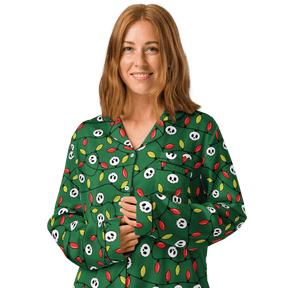 Boney & Bright Silky Pajama Top - Goth Cloth Co.6644421_20952