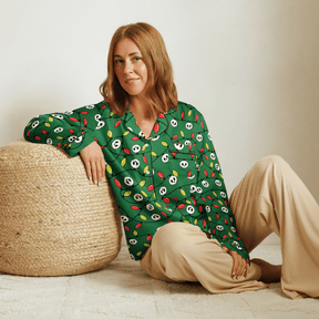 Boney & Bright Silky Pajama Top - Goth Cloth Co.6644421_20952