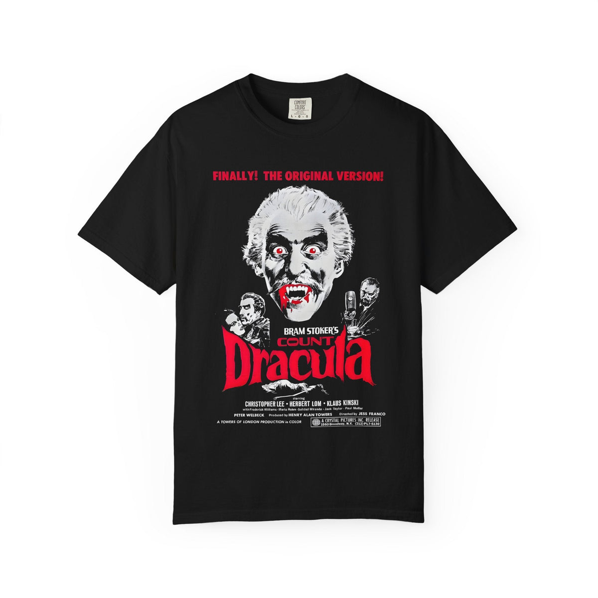 Bram Stoker's Dracula Vintage Unisex Comfy Tee - Goth Cloth Co.T-Shirt43404715886770859461