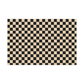 Brown Checkerboard Punk Gift Wrap - Goth Cloth Co.Home Decor91644255103492281601