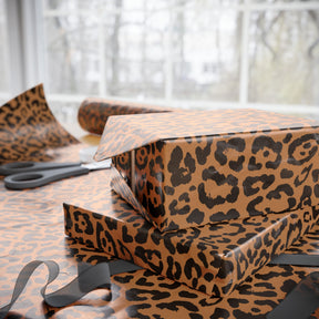 Brown Leopard Gift Wrap Paper - Goth Cloth Co.Home Decor67203960499484516723