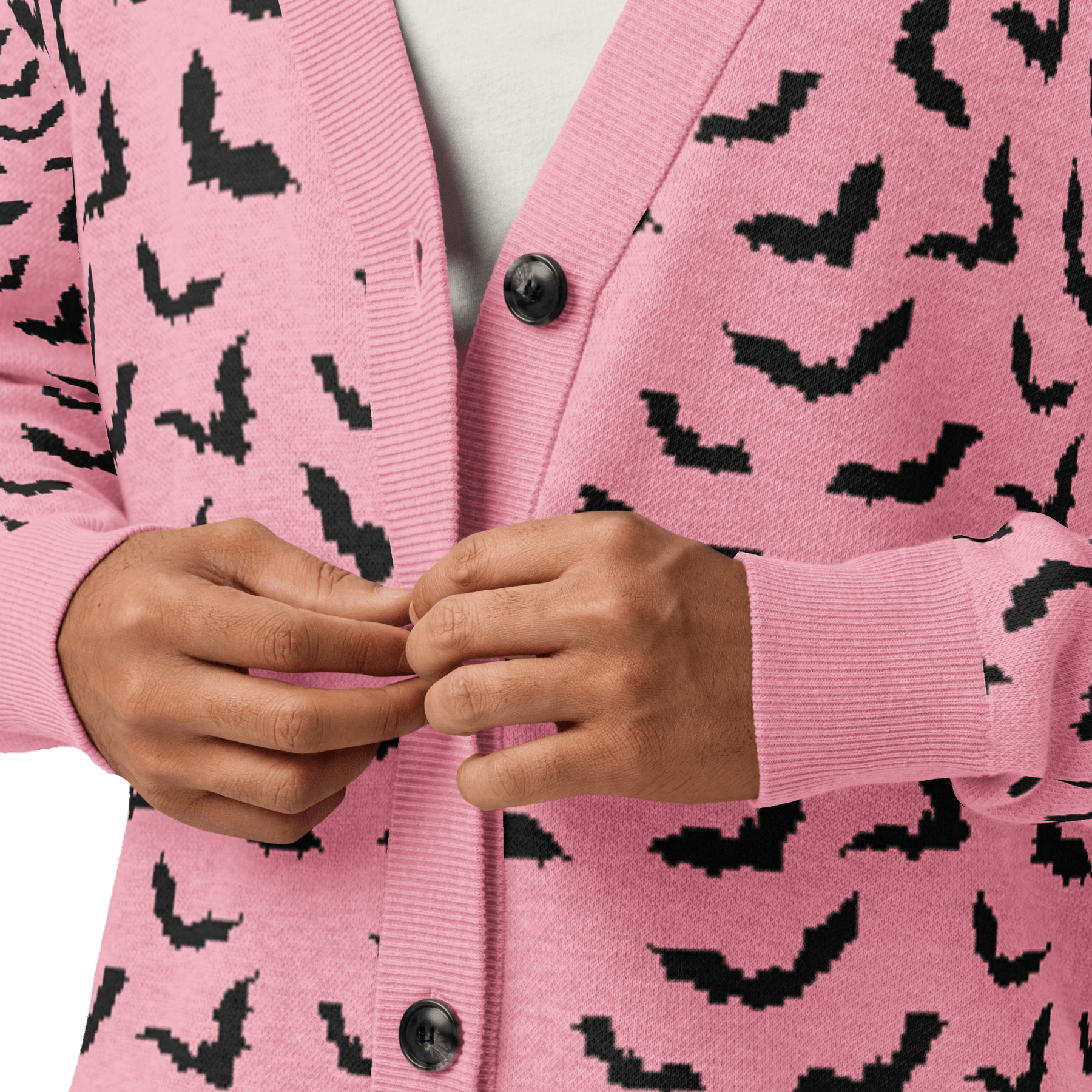 Bubblegum Bats Knit Cardigan - Goth Cloth Co.8848023_21035