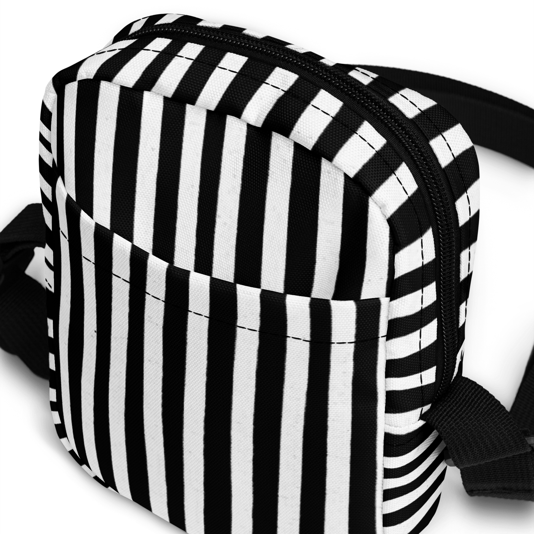 Bug Juice Boogie Striped Crossbody Bag - Goth Cloth Co.9180697_19256