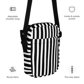 Bug Juice Boogie Striped Crossbody Bag - Goth Cloth Co.9180697_19256