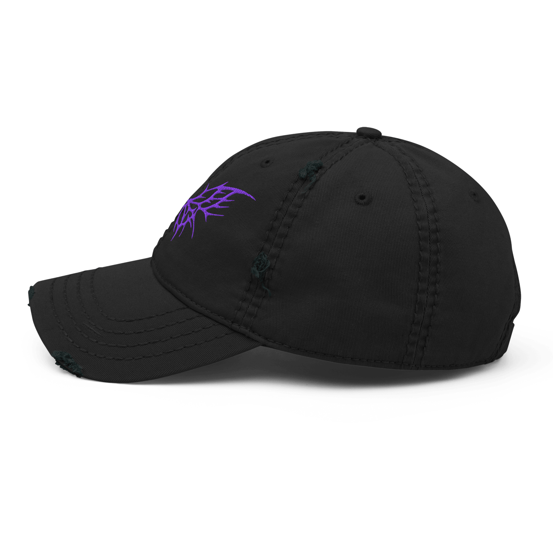 Butterfly Baby Distressed Dad Hat - Goth Cloth Co.2165178_10992