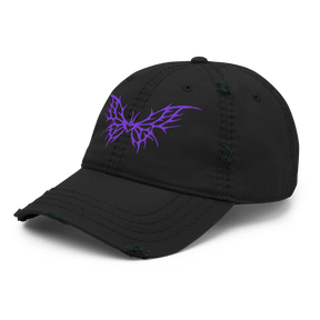 Butterfly Baby Distressed Dad Hat - Goth Cloth Co.2165178_10992