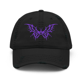 Butterfly Baby Distressed Dad Hat - Goth Cloth Co.8486755_10990