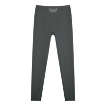 Lover Metal Font High Waisted Ankle Leggings