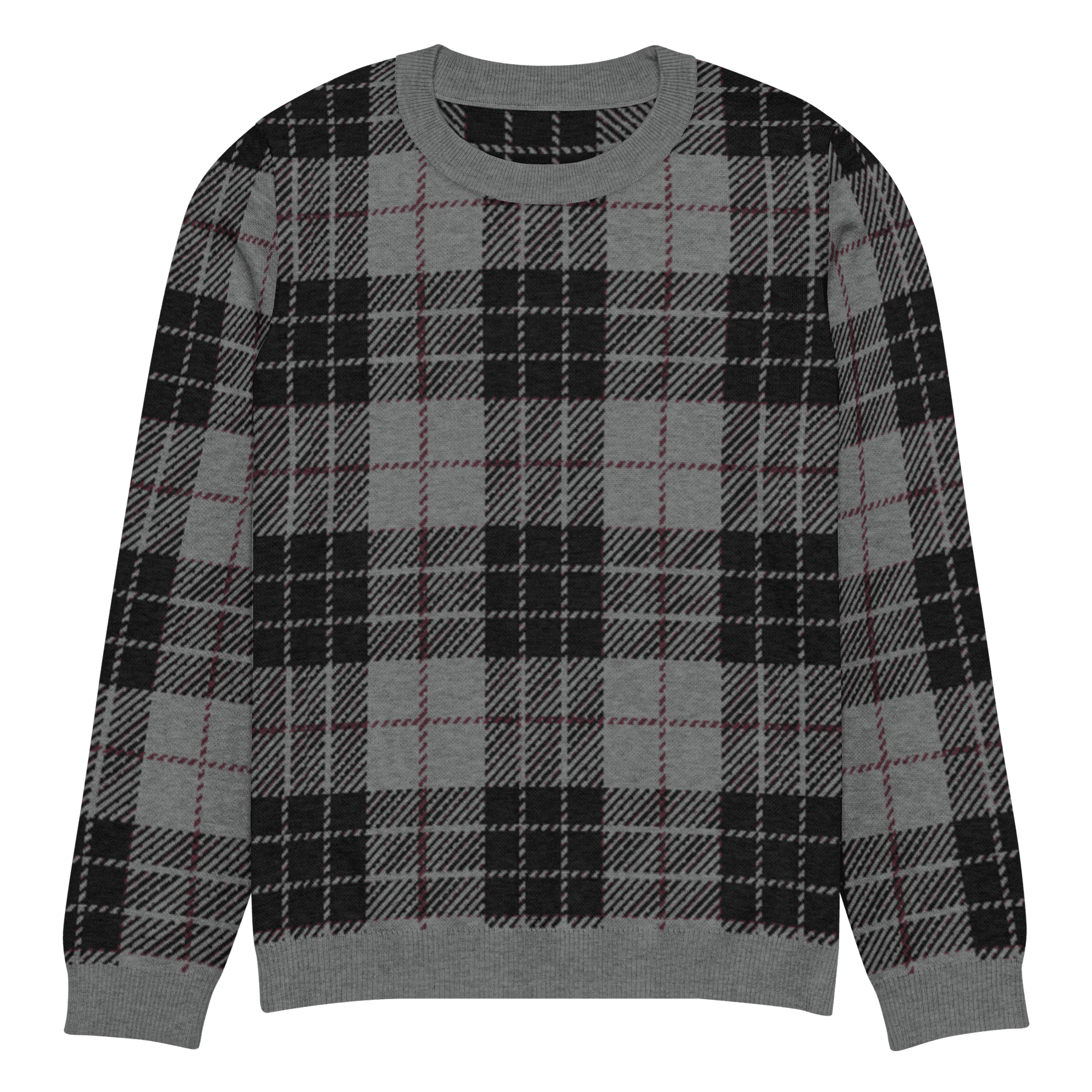 Cabin Fever Grey Knit Crewneck Sweater - Goth Cloth Co.9872085_19635
