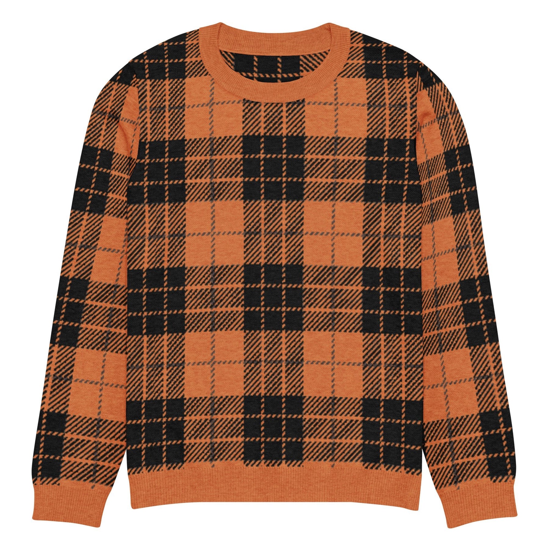 Cabin Fever Orange Knit Crewneck Sweater - Goth Cloth Co.7736201_19635