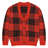 Cabin Fever Red Knit Cardigan - Goth Cloth Co.1206580_21030