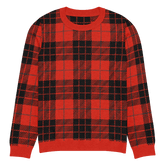 Cabin Fever Red Knit Crewneck Sweater - Goth Cloth Co.8229751_19635
