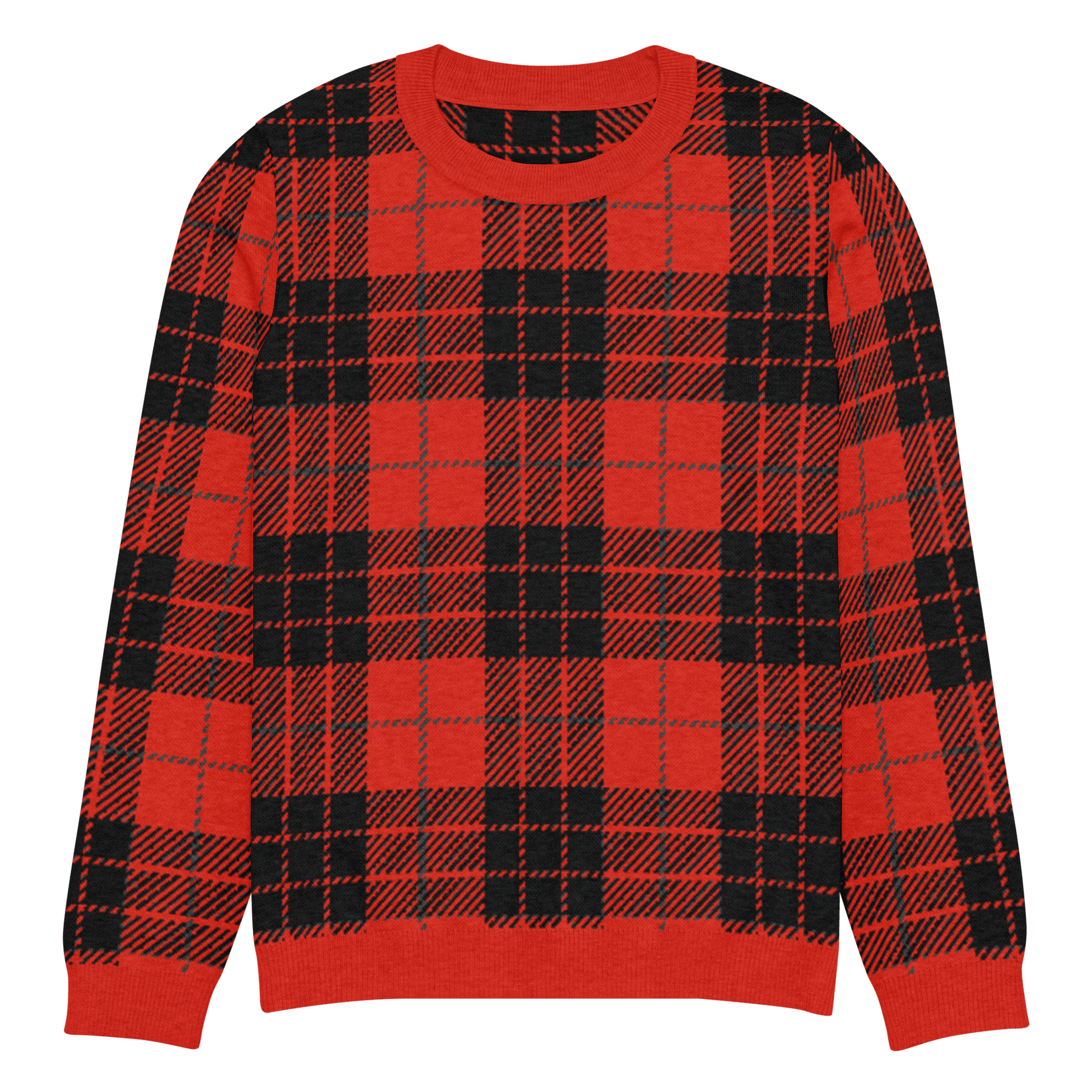 Cabin Fever Red Knit Crewneck Sweater - Goth Cloth Co.8229751_19635