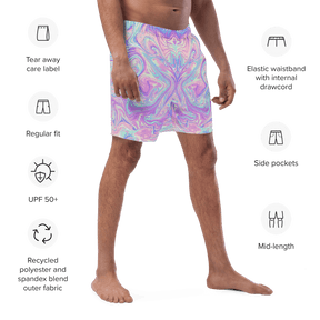 Candy Drip Men's Lined Swim Trunks - Goth Cloth Co.2206047_14636
