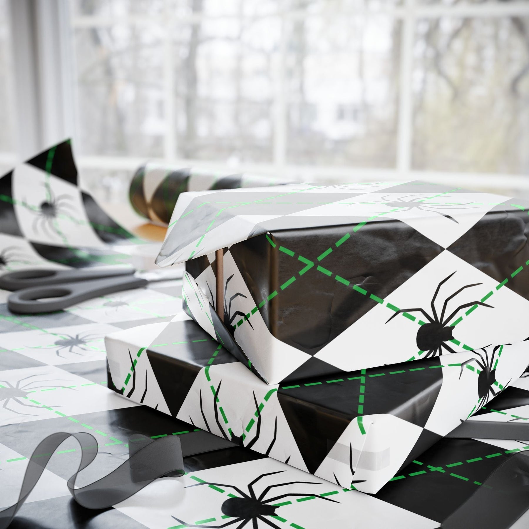 Carnival Crawlers Gift Wrap - Goth Cloth Co.Home Decor93082965433581981296