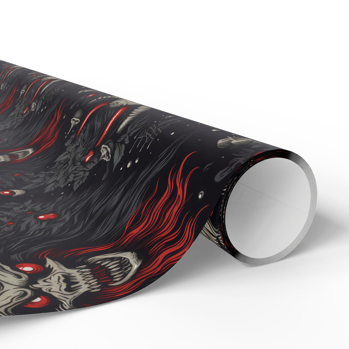Cartoon Krampus Spooky Gift Wrap - Goth Cloth Co.Home Decor27198758395984940504