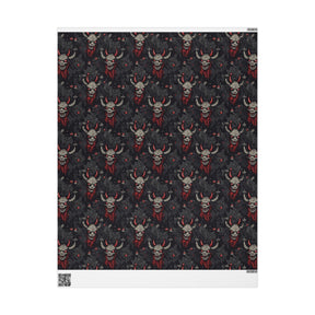 Cartoon Krampus Spooky Gift Wrap - Goth Cloth Co.Home Decor27198758395984940504