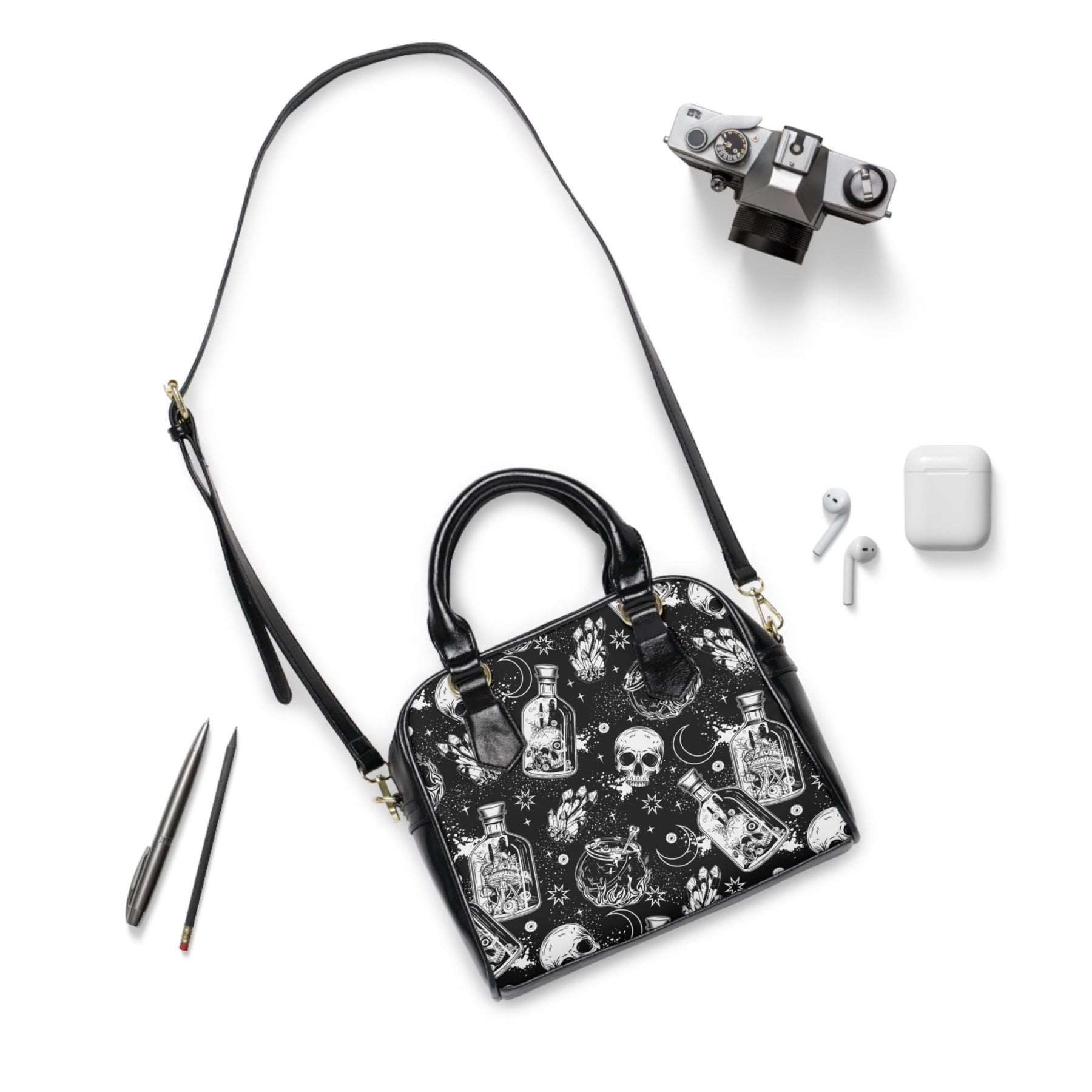 Cauldron Chaos Shoulder Handbag - Goth Cloth Co.Bags96580132783093779607