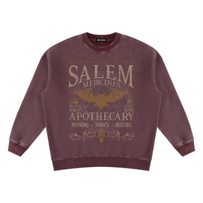 Salem Apothecary Vintage Wash Fleece Sweatshirt