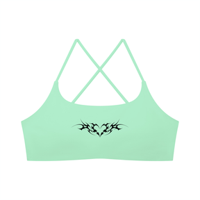 Venom Heart Women's Cross Strap Sports Bra