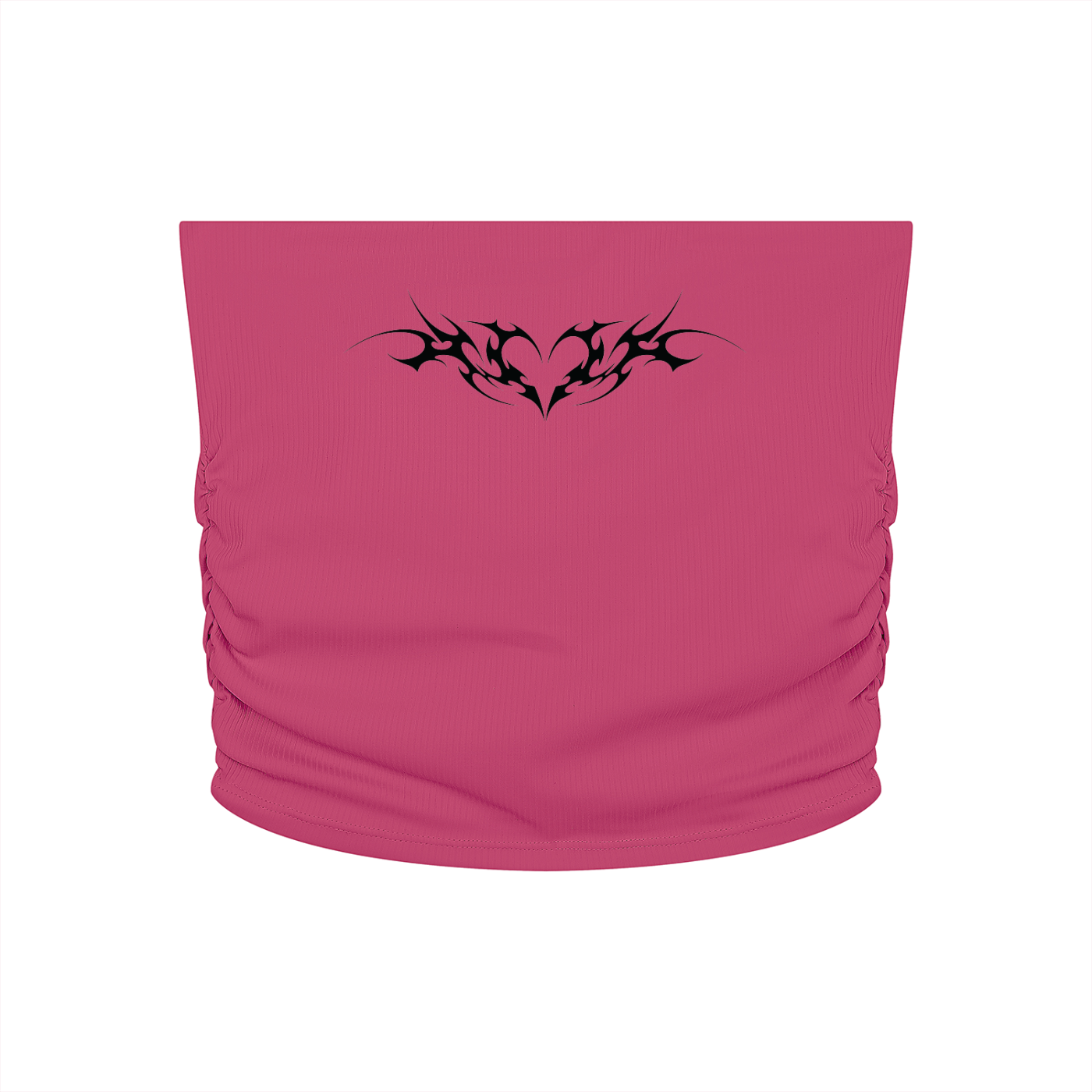 Venom Heart Cropped Yoga Tube Top