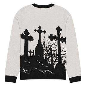 Cemetery Ash Knit Crew Neck Sweater - Goth Cloth Co.3133155_19635