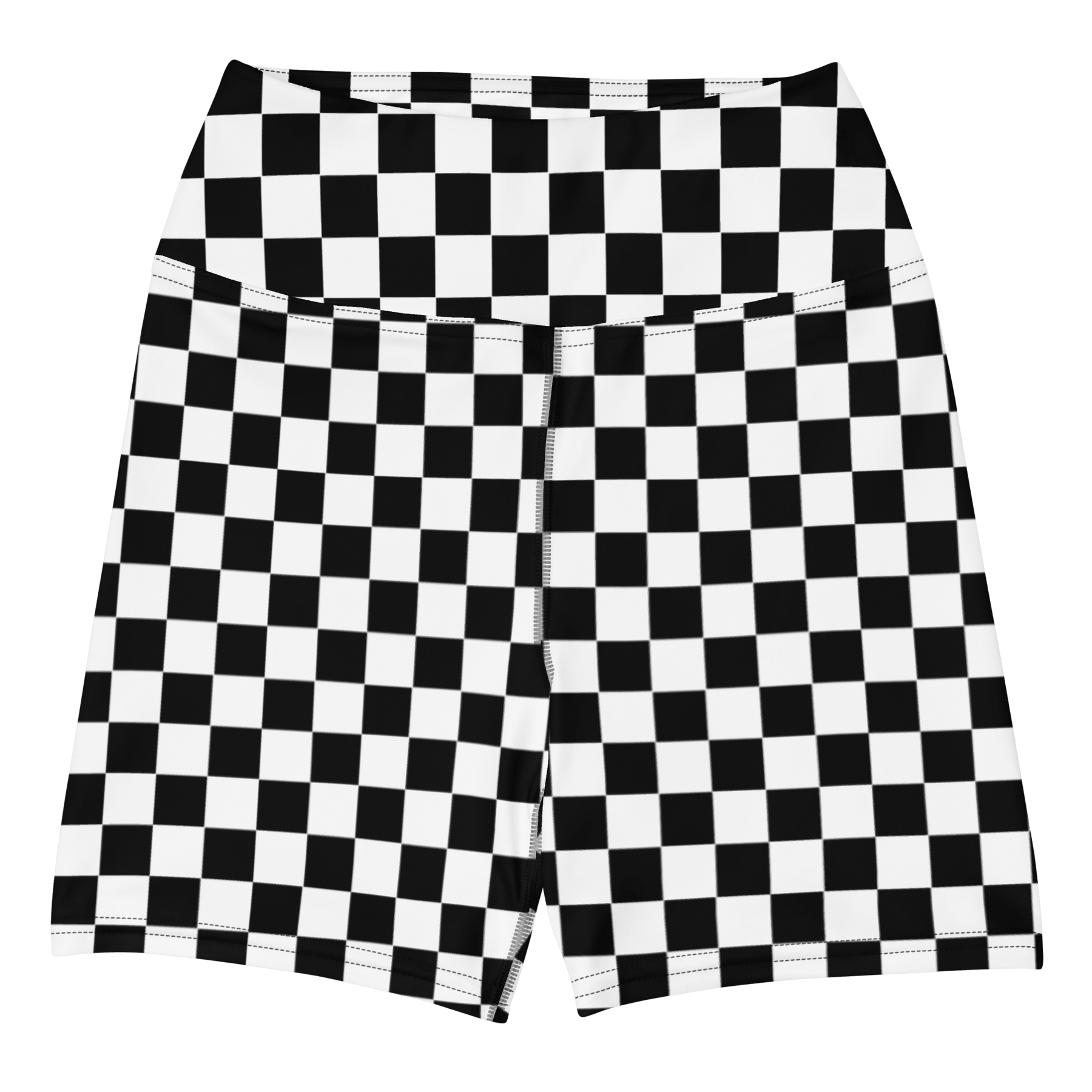 Checkerboard Yoga Shorts - Goth Cloth Co.6264999_9079