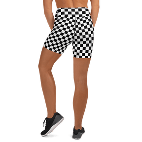Checkerboard Yoga Shorts - Goth Cloth Co.6264999_9079