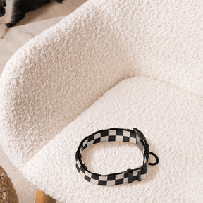 Checkered Board Pet Collar - Goth Cloth Co.2158203_19186