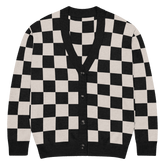Checkers and Cream Knit Cardigan - Goth Cloth Co.6474734_21036