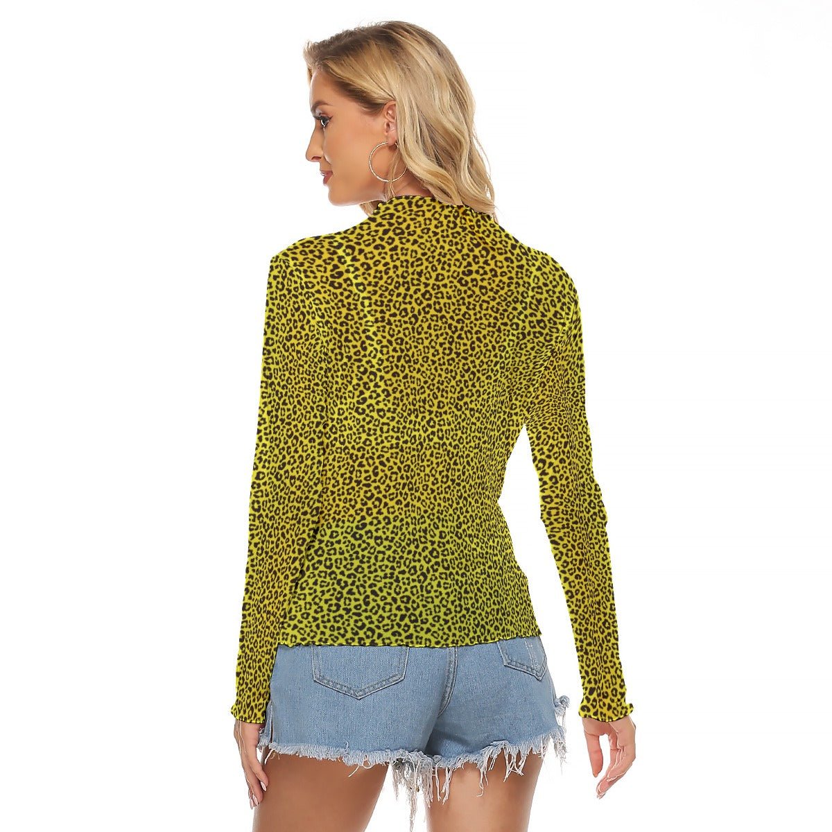 Chemical Kitty Women's Long Sleeve Mesh Top - Goth Cloth Co.ADS-3WTXWC16-PFCC7-FFFFFF-XS
