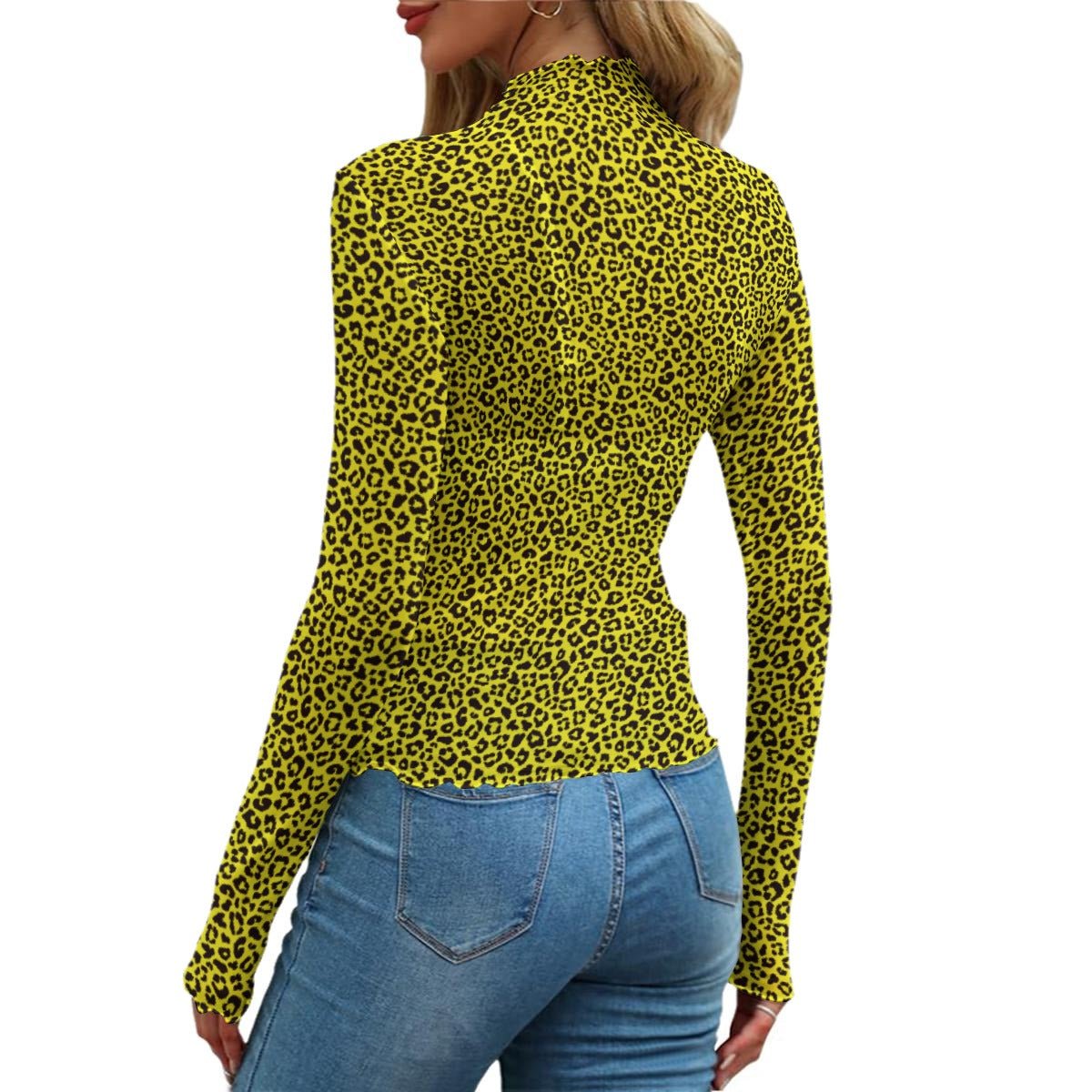 Chemical Kitty Women's Long Sleeve Mesh Top - Goth Cloth Co.ADS-3WTXWC16-PFCC7-FFFFFF-XS