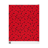 Christmas Bats Spooky Gift Wrap - Goth Cloth Co.Home Decor13877894311370375628