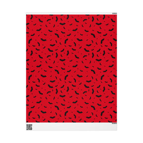 Christmas Bats Spooky Gift Wrap - Goth Cloth Co.Home Decor24161712747319239437