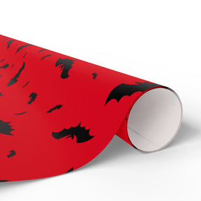 Christmas Bats Spooky Gift Wrap - Goth Cloth Co.Home Decor29337161981993682869