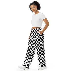 Classic Checkerboard Unisex Lounge Pants - Goth Cloth Co.3574618_15513
