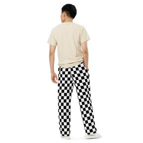 Classic Checkerboard Unisex Lounge Pants - Goth Cloth Co.3574618_15513