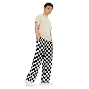 Classic Checkerboard Unisex Lounge Pants - Goth Cloth Co.3574618_15513