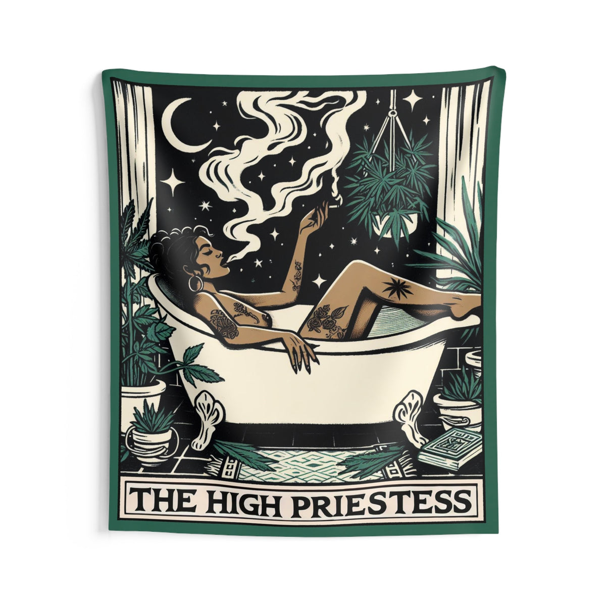Copy of The High Priestess Indoor Wall Tapestries - Goth Cloth Co.Home Decor30099276574450863831