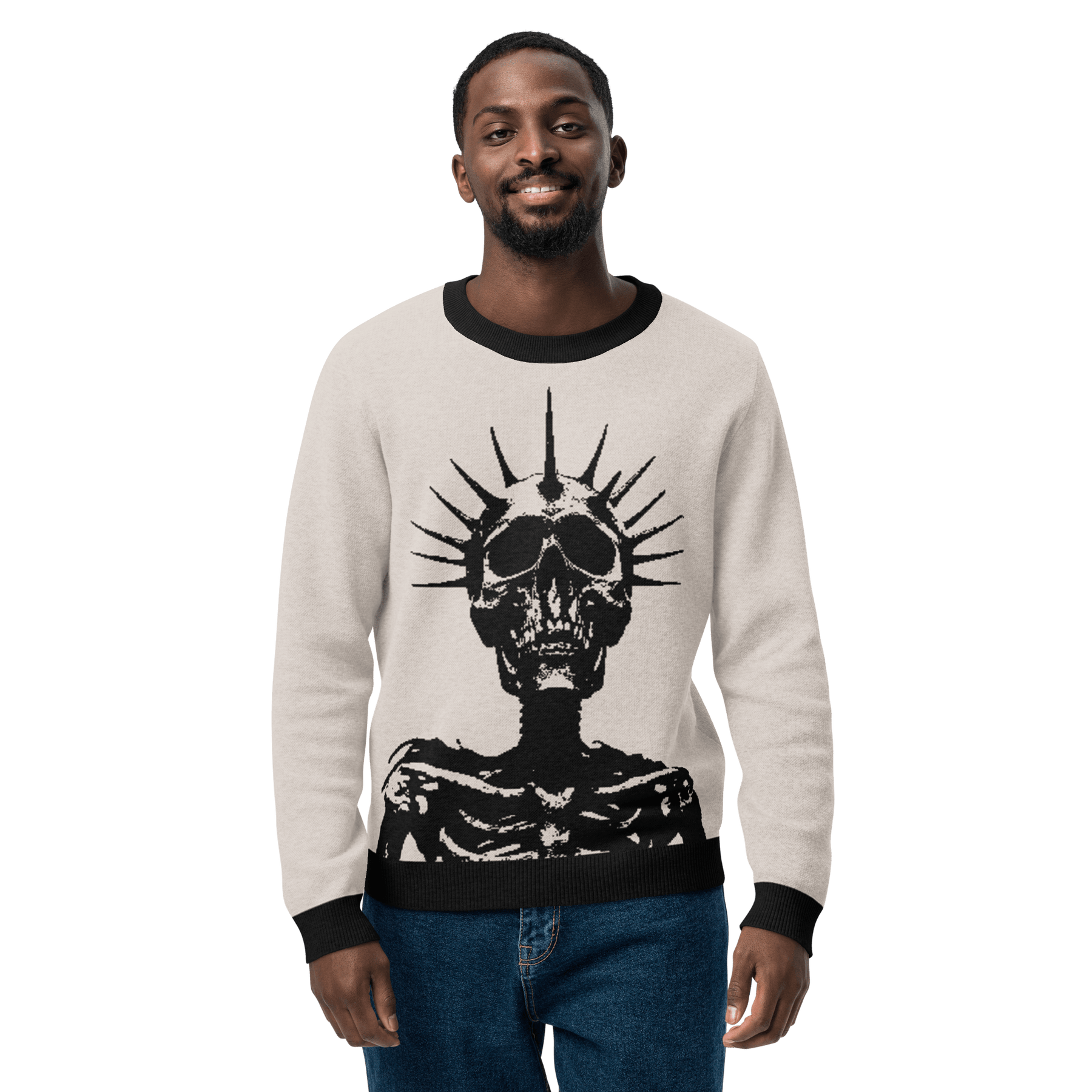 Corpse King Knit Crew Neck Sweater - Goth Cloth Co.9766182_19635