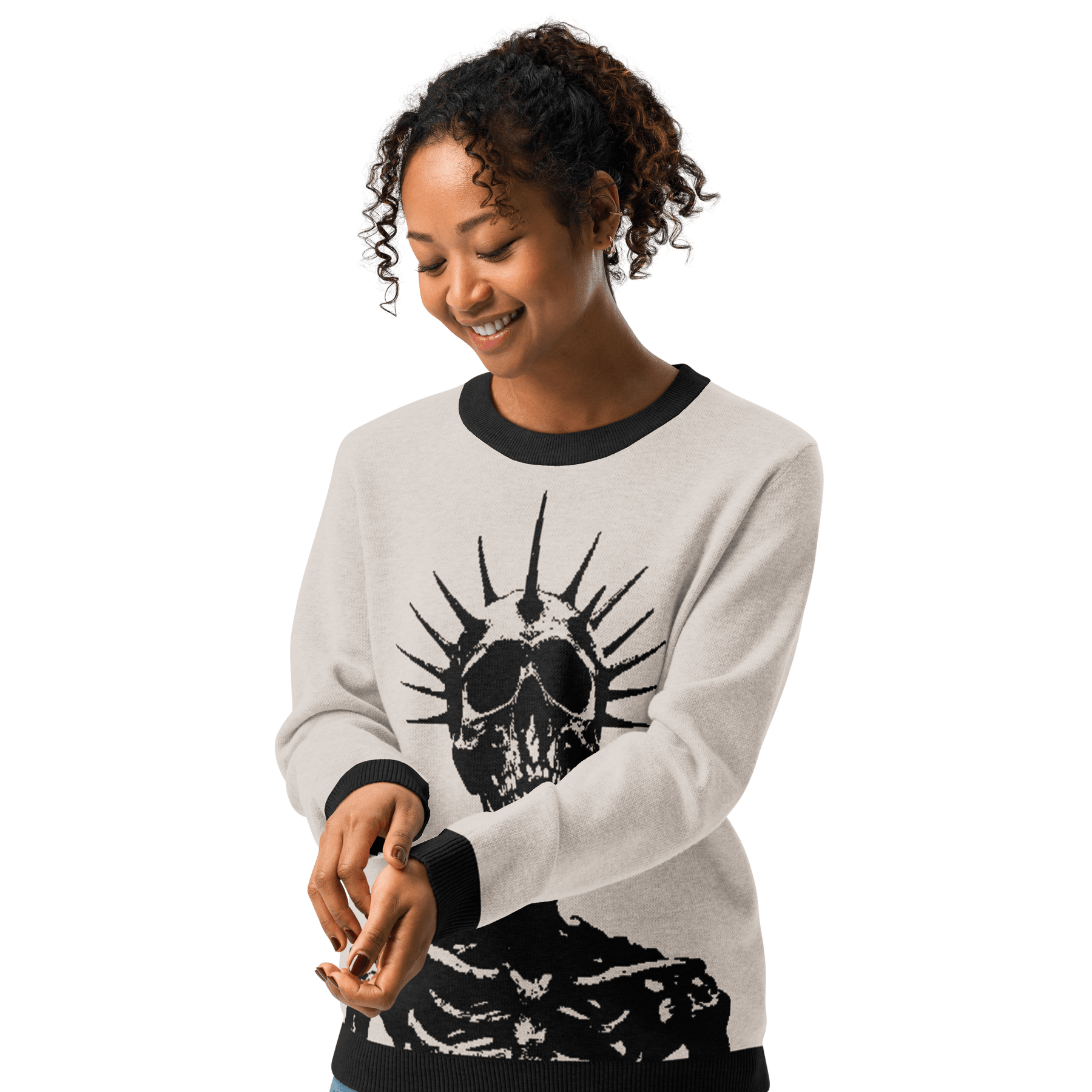 Corpse King Knit Crew Neck Sweater - Goth Cloth Co.9766182_19635