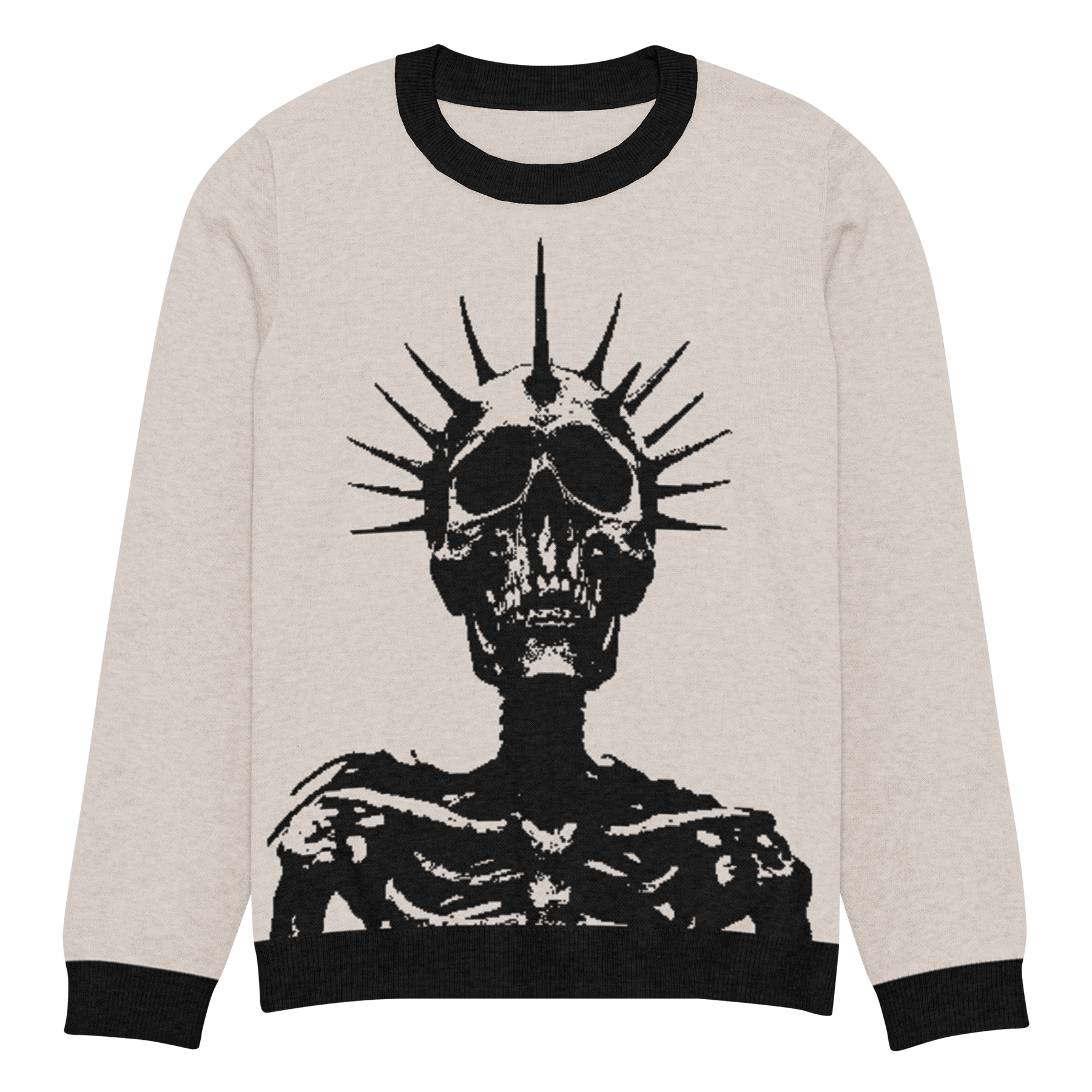 Corpse King Knit Crew Neck Sweater - Goth Cloth Co.9766182_19637