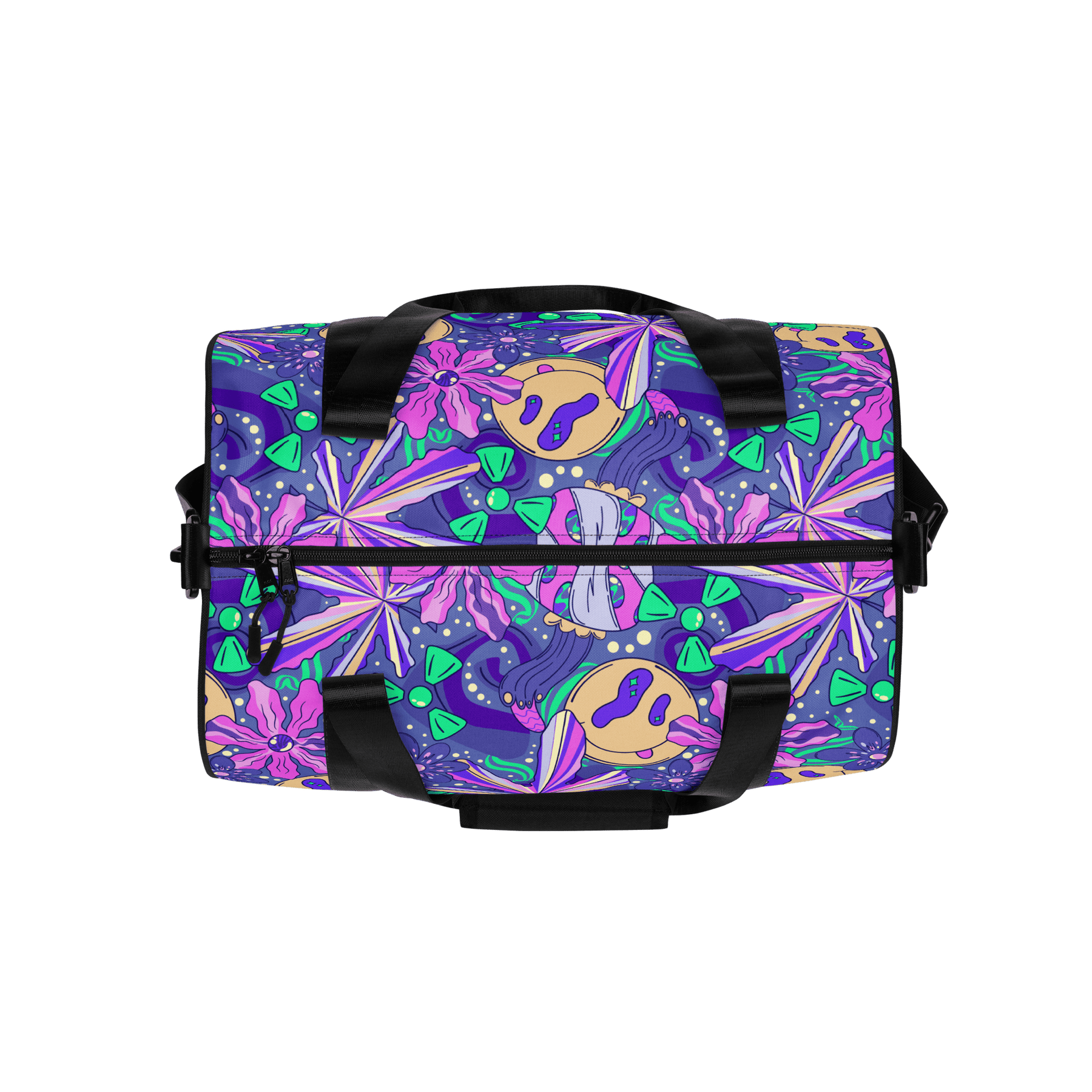 Cosmic Bloom Duffle Bag - Goth Cloth Co.gymwear5839559_15155