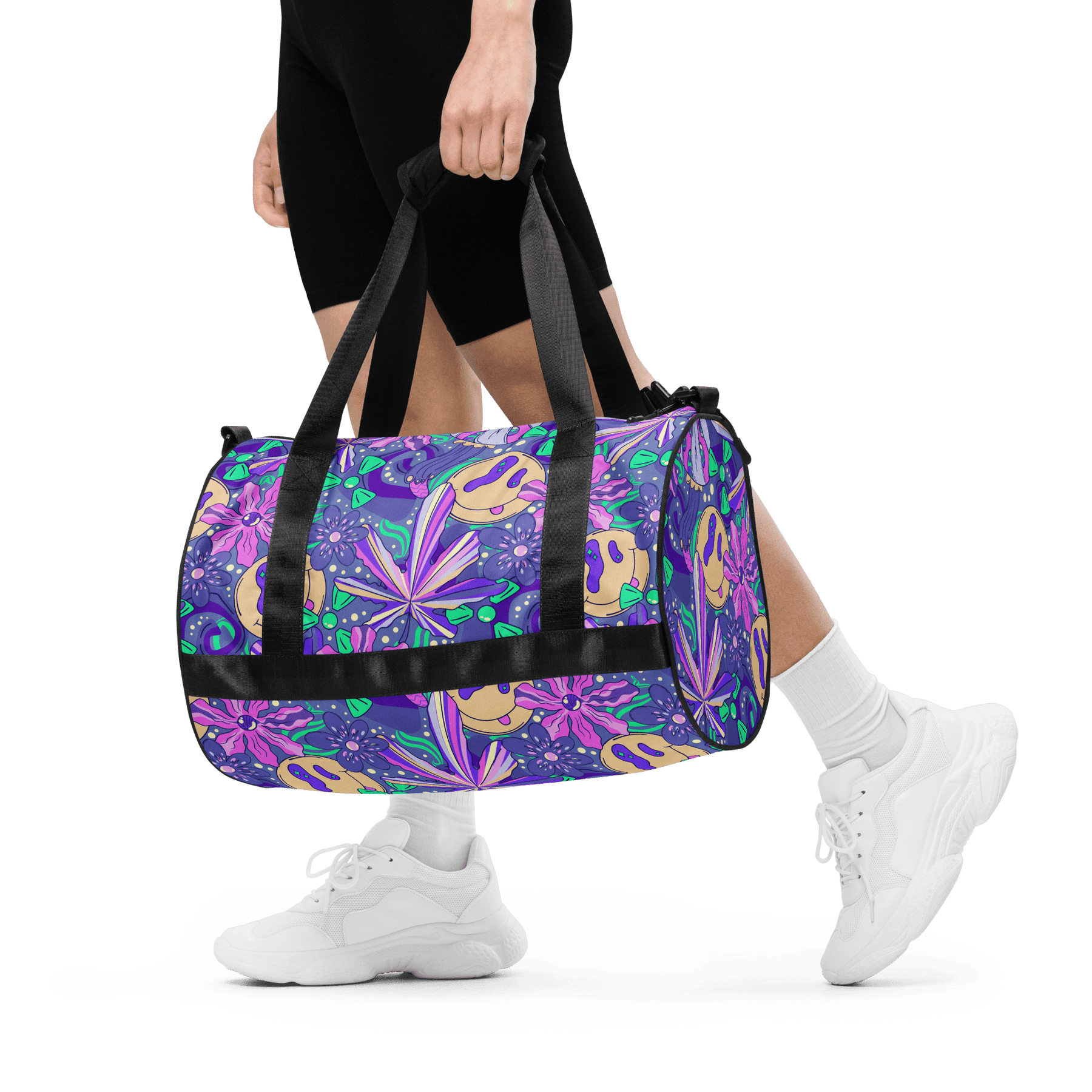Cosmic Bloom Duffle Bag - Goth Cloth Co.gymwear5839559_15155