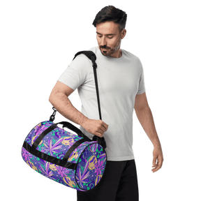 Cosmic Bloom Duffle Bag - Goth Cloth Co.gymwear5839559_15155