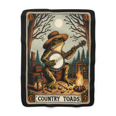 Country Toads Sherpa Fleece Blanket - Goth Cloth Co.Home Decor18885516136087355042