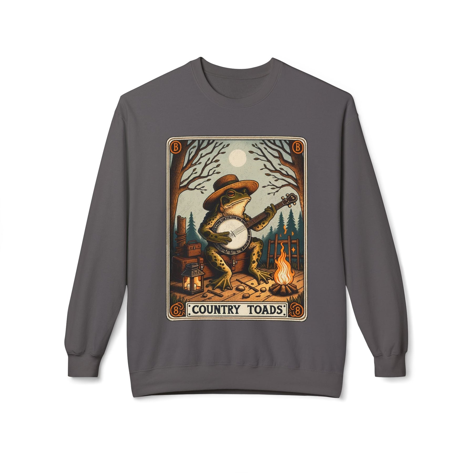 Country Toads Tarot Card Heavy Blend™ Crewneck Sweatshirt - Goth Cloth Co.Sweatshirt17907338516072683082